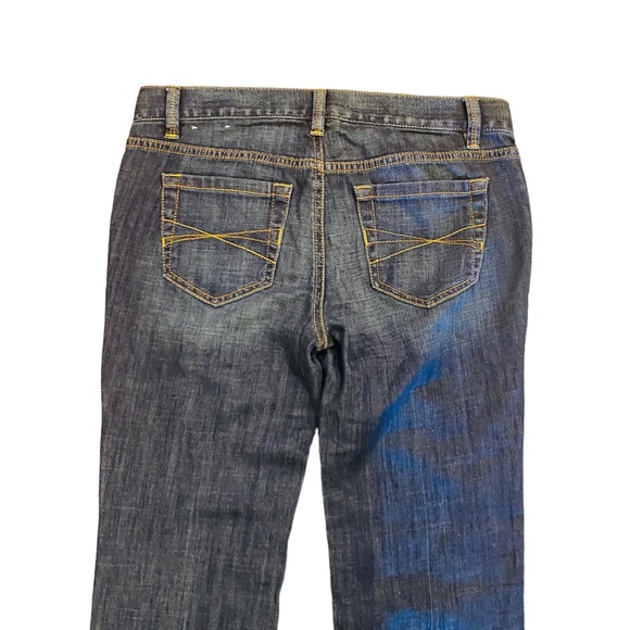 ⭐️ LOFT Modern Bootcut Low Rise Vintage Wash Jeans   Size 4 - Picture 6 of 8